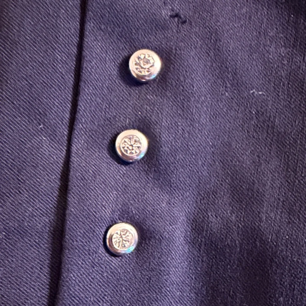 Elegant Navy Women's Capris - Picture 2 of 5